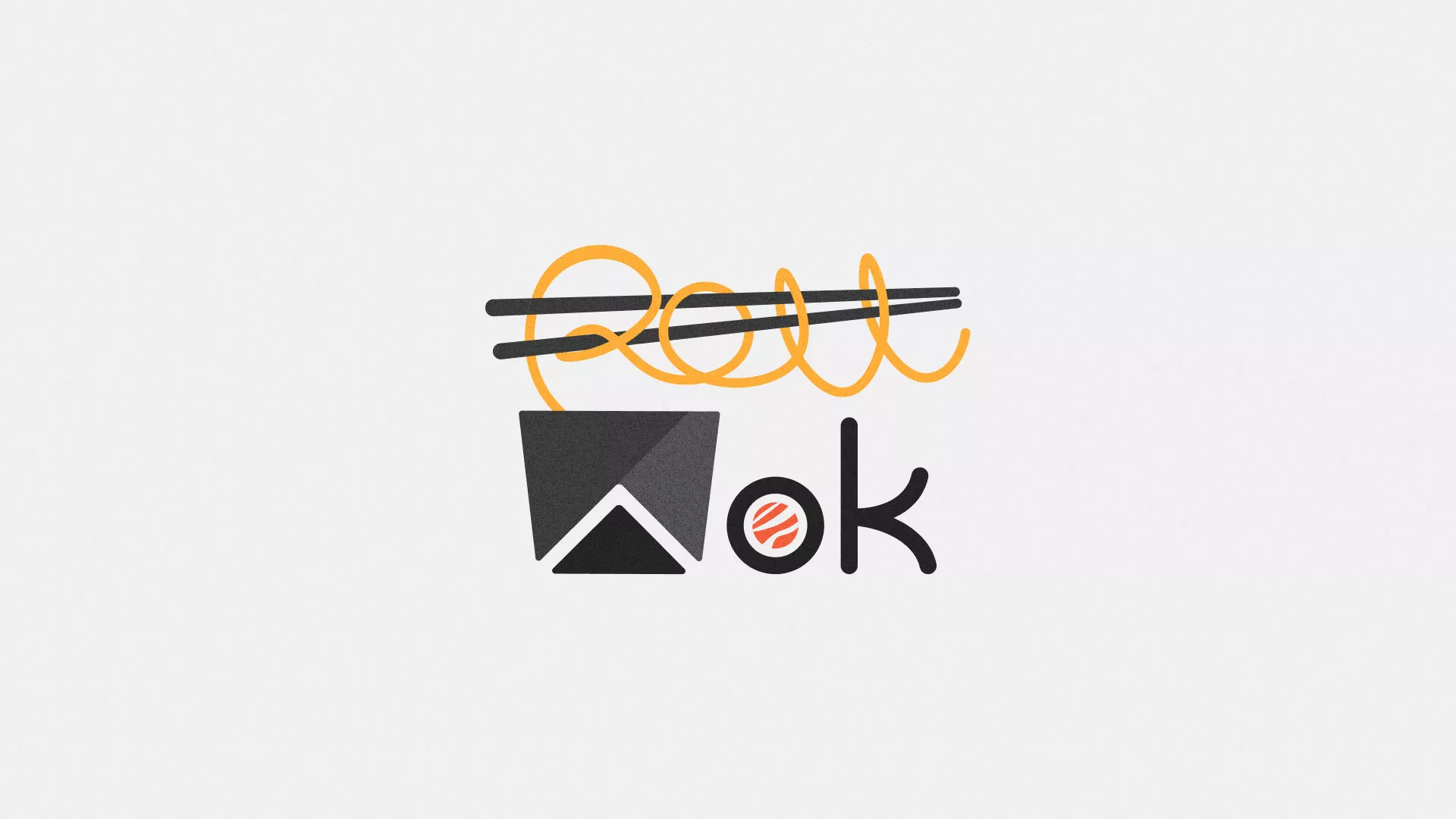 Разработка логотипа в Горнозаводске для суши-бара «Roll Wok Club» Разработка логотипа в Горнозаводске для суши-бара «Roll Wok Club»